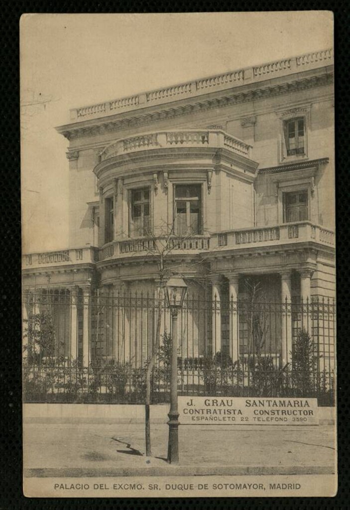 Miniatura de Palacio del Excmo.Sr. Duque de Sotomayor