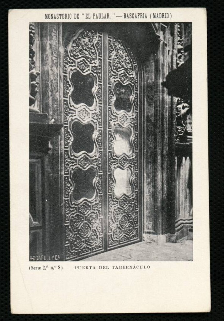 Miniatura de Monasterio de El Paular. Puerta del Tabernáculo