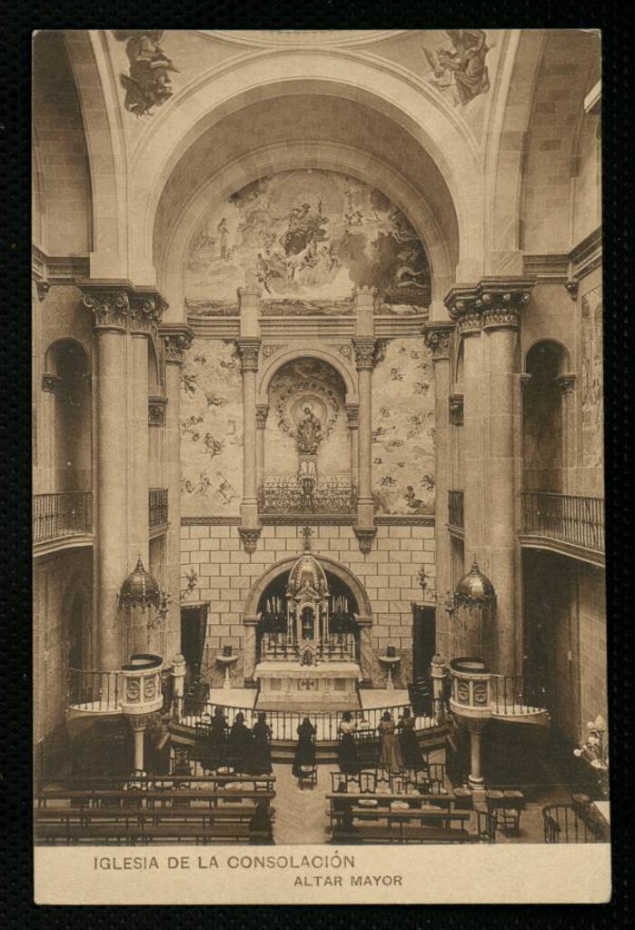 Miniatura de Altar Mayor en la Iglesia de la Consolación