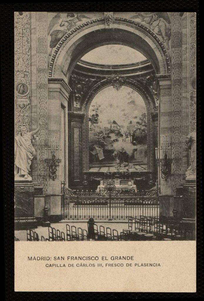 Miniatura de San Francisco El Grande. Capilla de  Carlos III