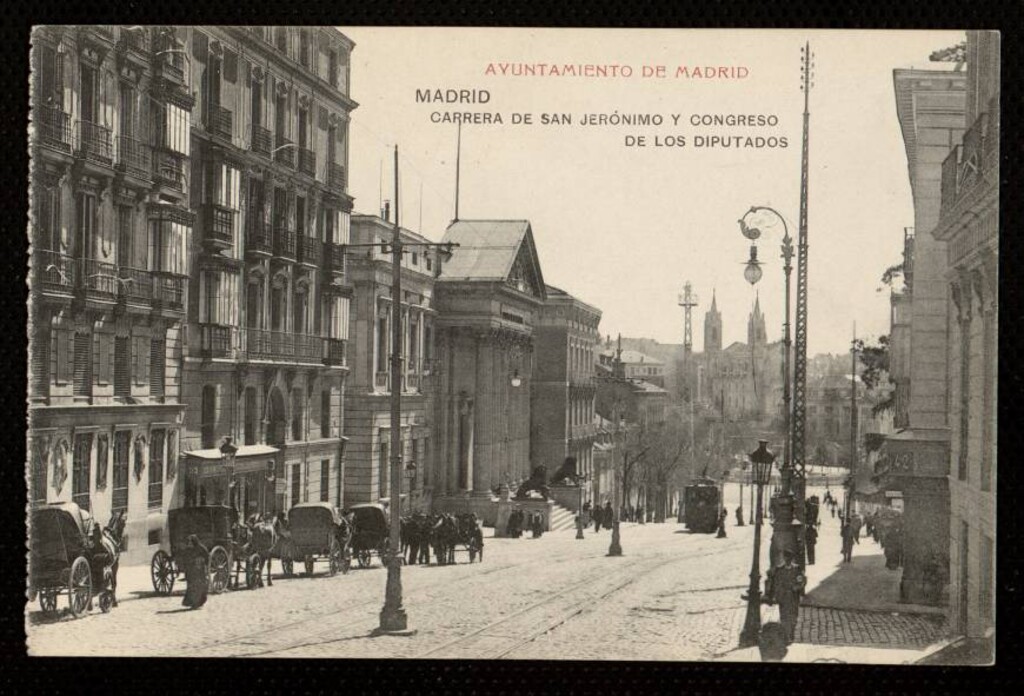 Miniatura de Carrera de San Jerónimo y Congreso de los Diputados