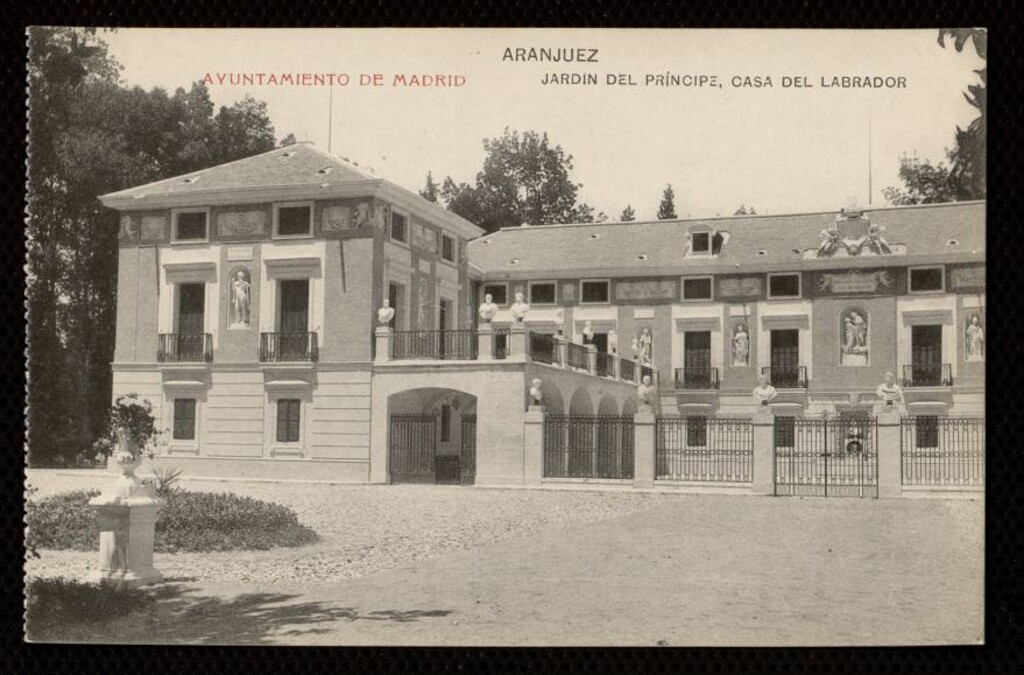Miniatura de Aranjuez. Jardín del Príncipe, Casa del labrador