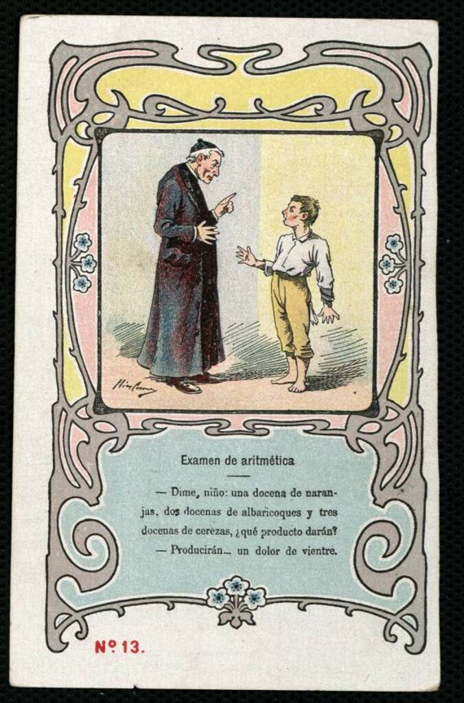 Miniatura de Examen de aritmética