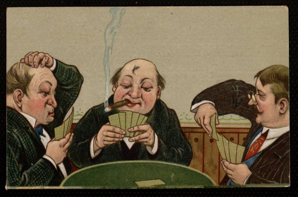 Miniatura de Jugadores de cartas
