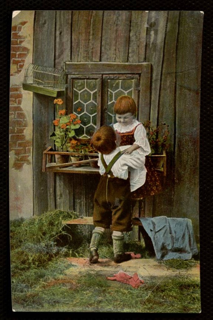Miniatura de Pareja de niños