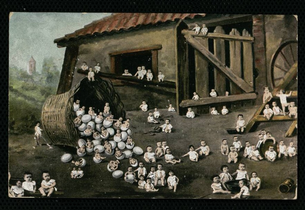 Miniatura de Niños saliendo del cascarón