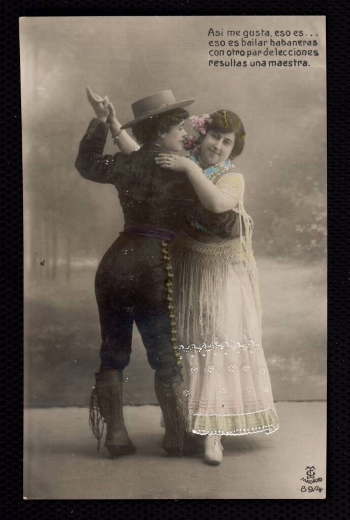 Miniatura de Dos actrices bailando