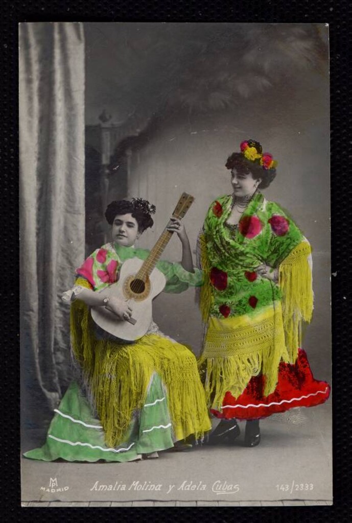 Miniatura de Amalia Molina y Adela Cubas