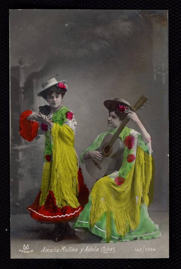 Miniatura de Amalia Molina y Adela Cubas