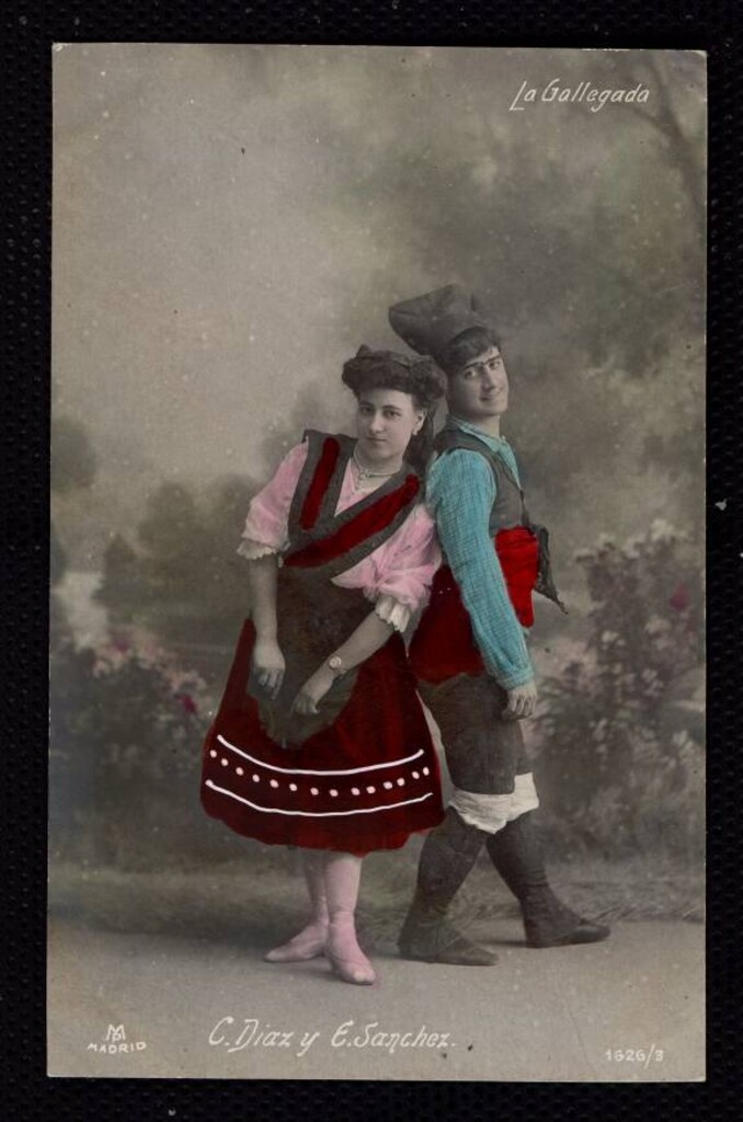 Miniatura de La Gallegada. C. Díaz y E. Sánchez