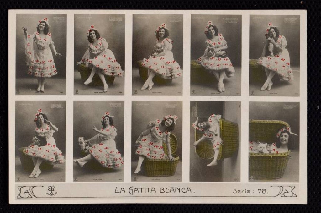 Miniatura de Julia Fons en La gatita blanca