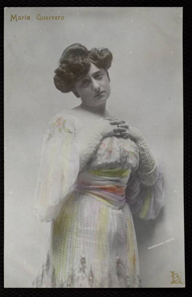Miniatura de María Guerrero