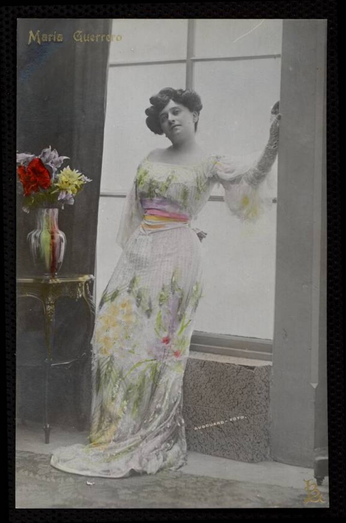 Miniatura de María Guerrero