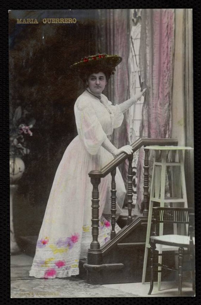 Miniatura de María Guerrero