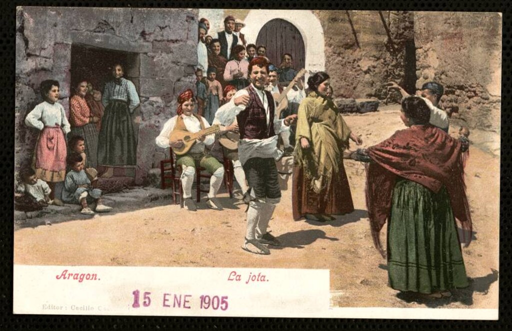 Miniatura de Aragón. La jota