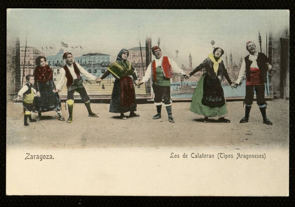 Miniatura de Zaragoza. Los de Calatorao (Tipos aragoneses)