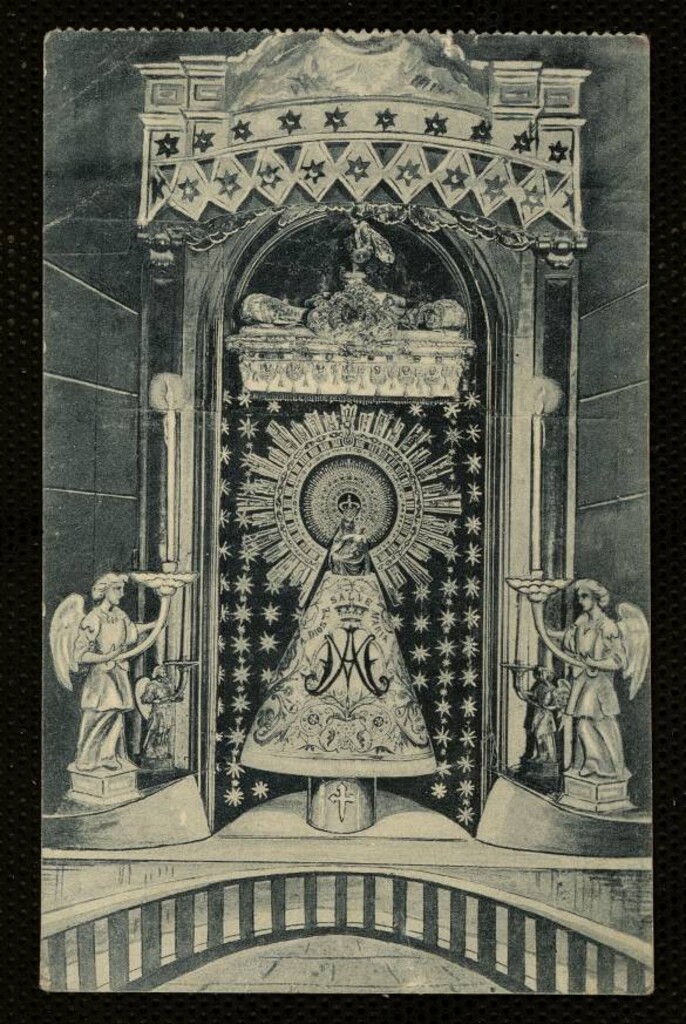 Miniatura de Zaragoza. La Virgen del Pilar