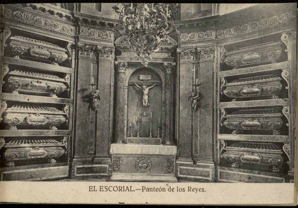 Miniatura de El Escorial. Panteón de los Reyes