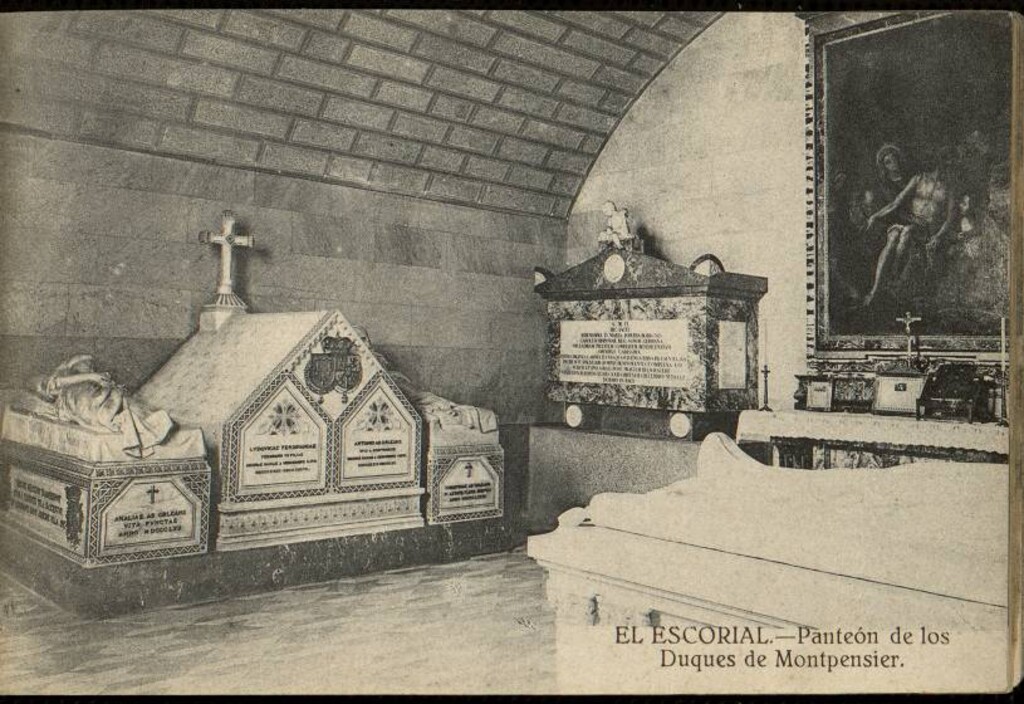 Miniatura de El Escorial. Panteón de los Duques de Montpensier