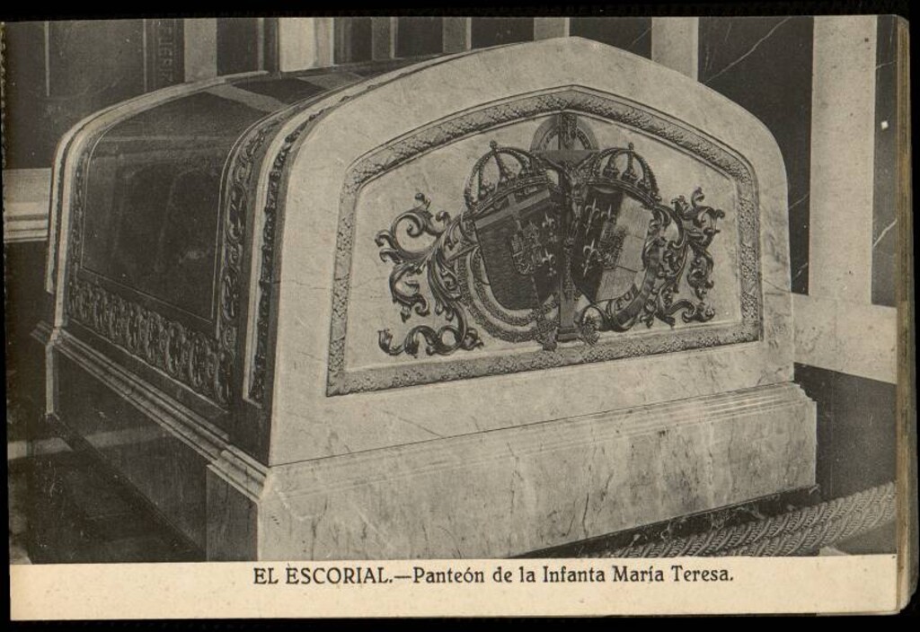Miniatura de El Escorial. Panteón de la Infanta María Teresa