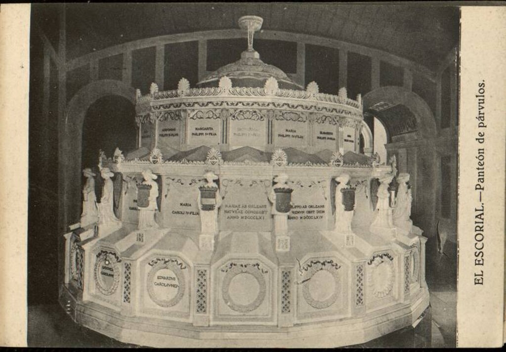Miniatura de El Escorial. Panteón de párvulos
