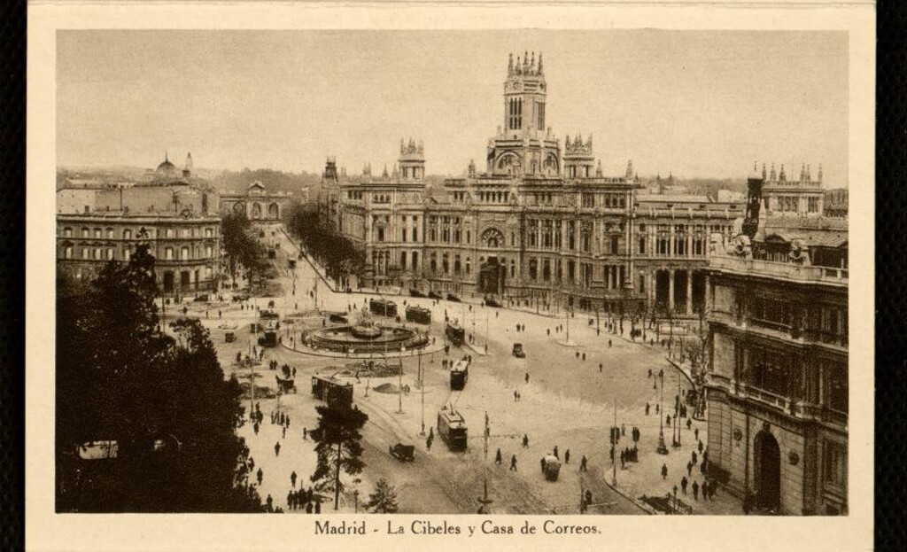 Miniatura de La Cibeles y Casa de Correos