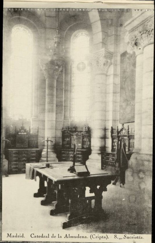Miniatura de Catedral de la Almudena. Cripta. 8. Sacristía
