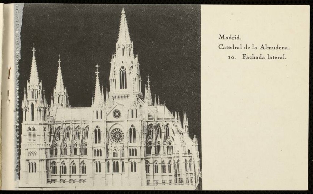 Miniatura de Catedral de la Almudena. 10. Fachada lateral
