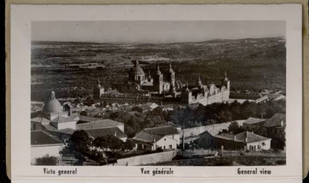 Miniatura de El Escorial. Vista general