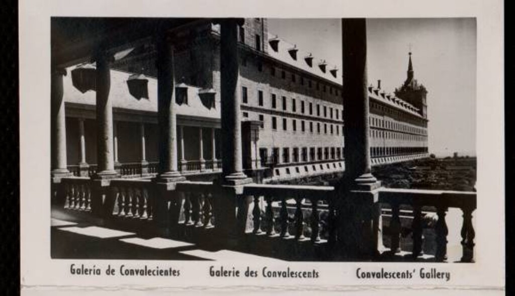 Miniatura de El Escorial. Galería de Convalecientes