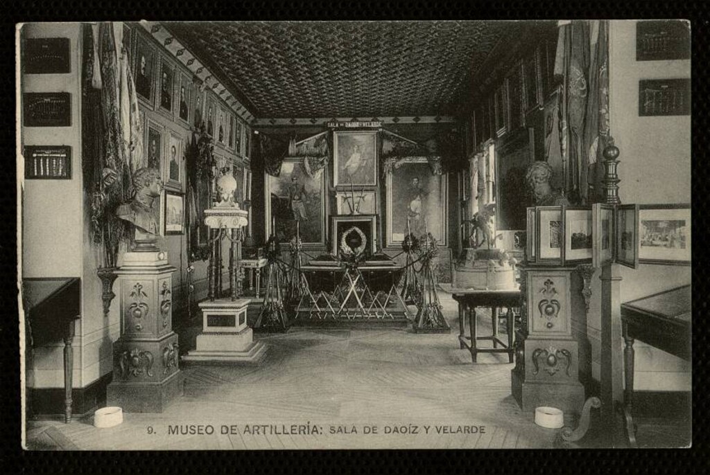 Miniatura de Museo de Artillería. Sala de Daoíz y Velarde
