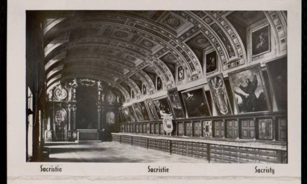 Miniatura de El Escorial. Sacristía