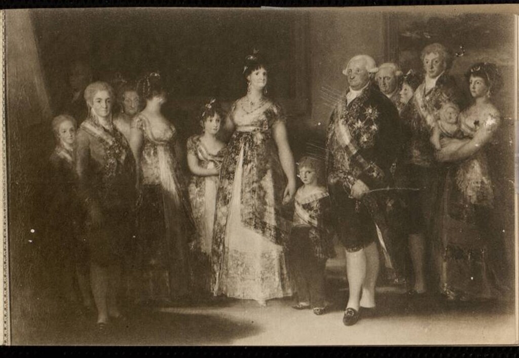 Miniatura de Museo del Prado. Goya: La familia de Carlos IV