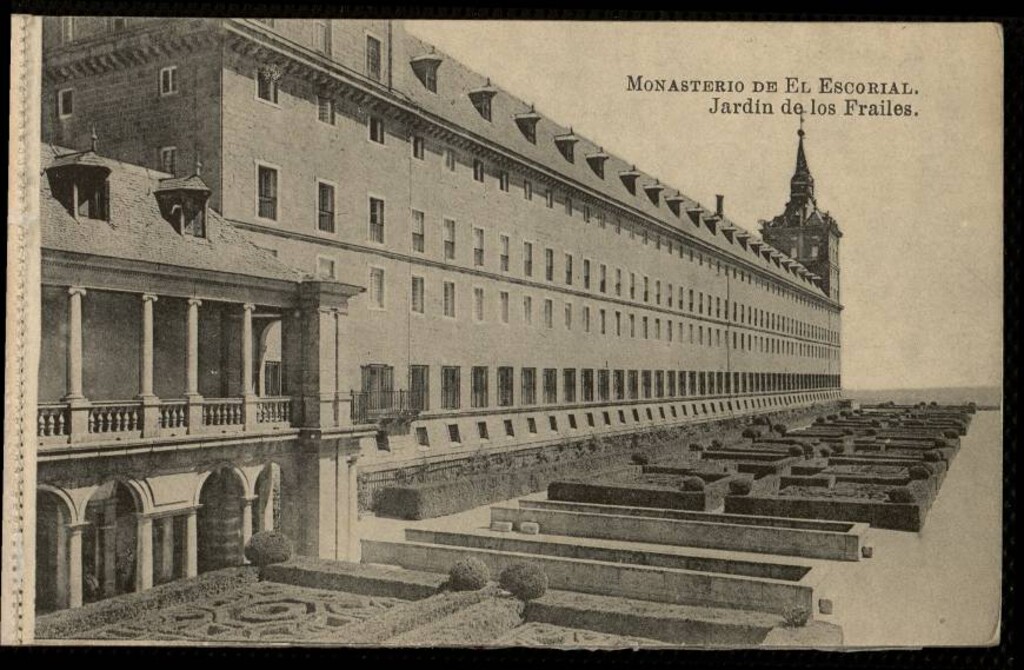Miniatura de Monasterio de El Escorial. Jardín de los Frailes