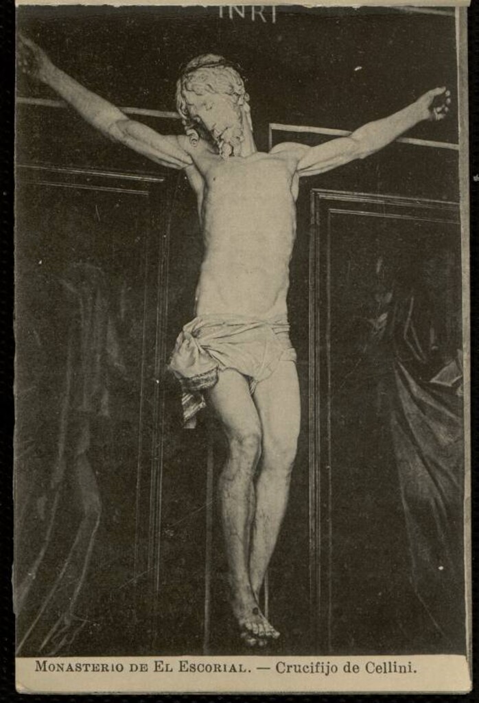 Miniatura de Monasterio de El Escorial. Crucifijo, de Cellini