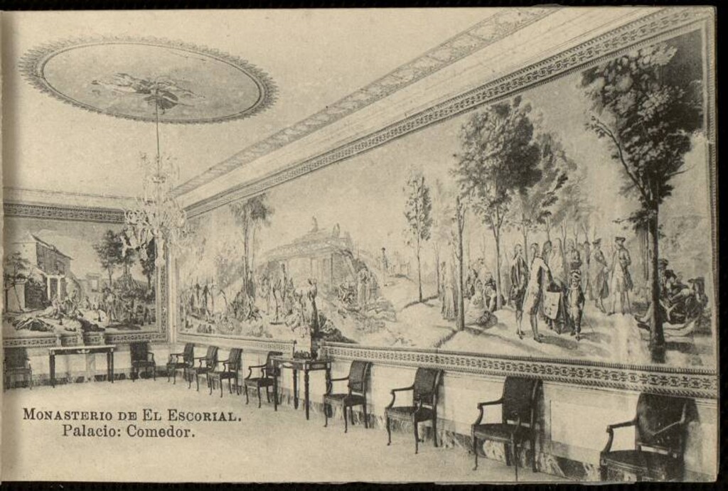 Miniatura de Monasterio de El Escorial. Palacio. Comedor
