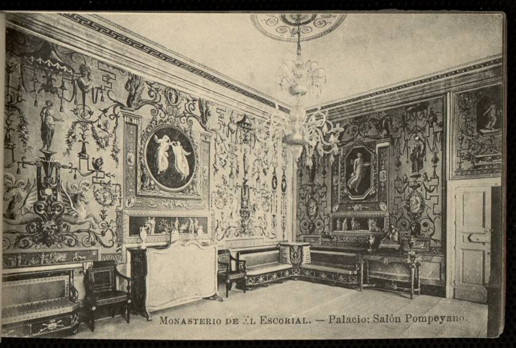 Miniatura de Monasterio de El Escorial. Palacio: Salón Pompeyano