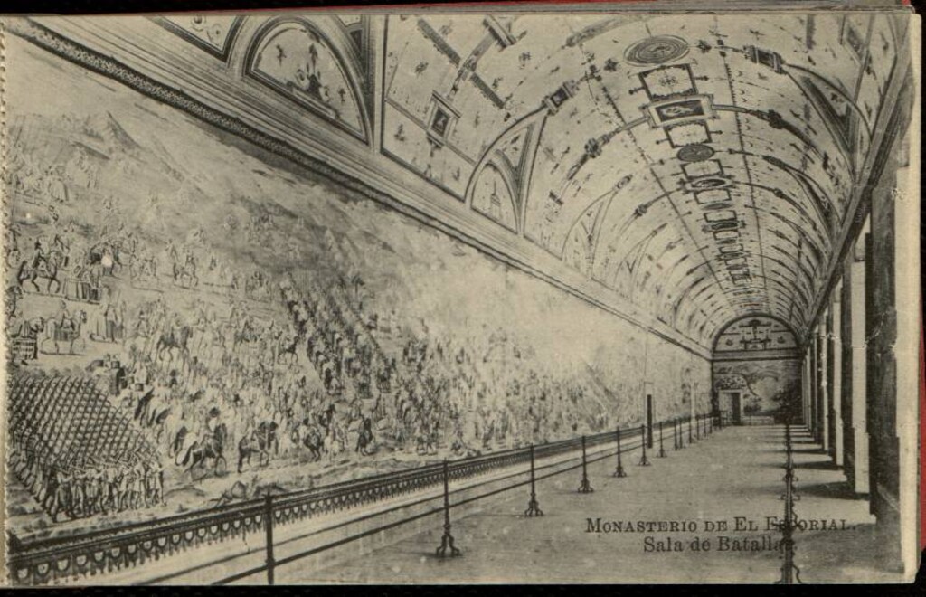 Miniatura de Monasterio de El Escorial. Sala de Batallas