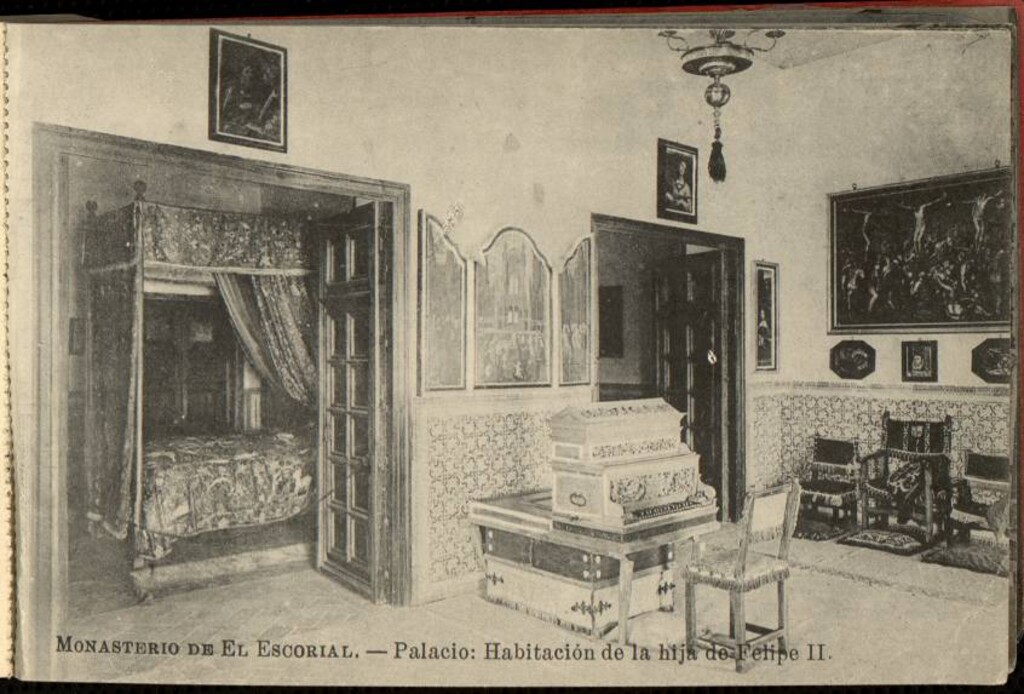 Miniatura de Monasterio de El Escorial. Palacio: Habitación de la hija de Felipe II