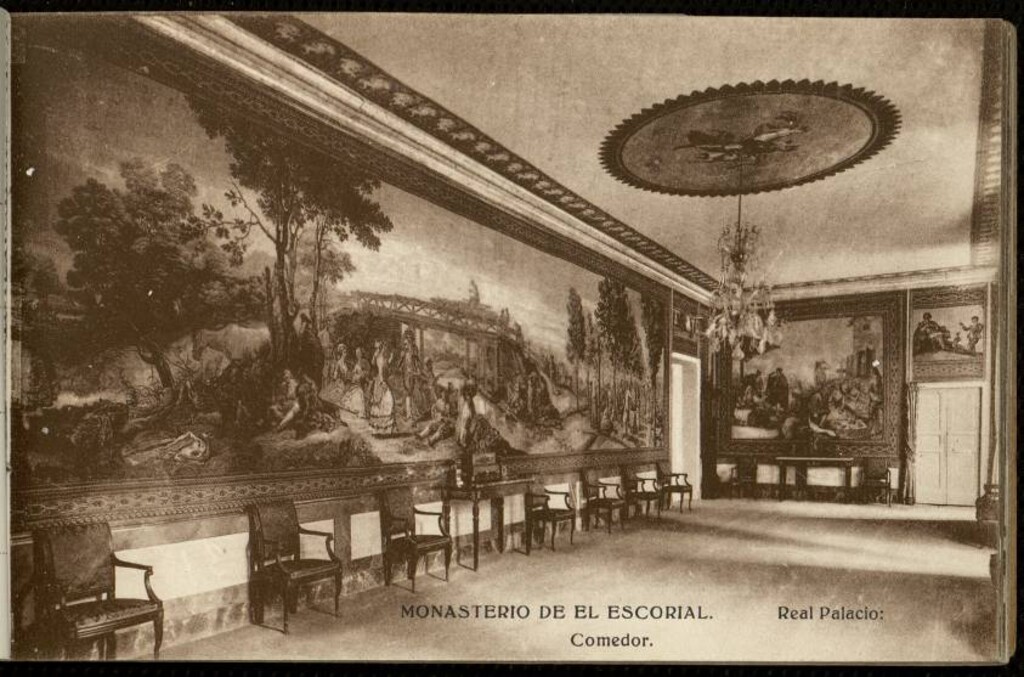 Miniatura de Monasterio de El Escorial. Real Palacio. Comedor