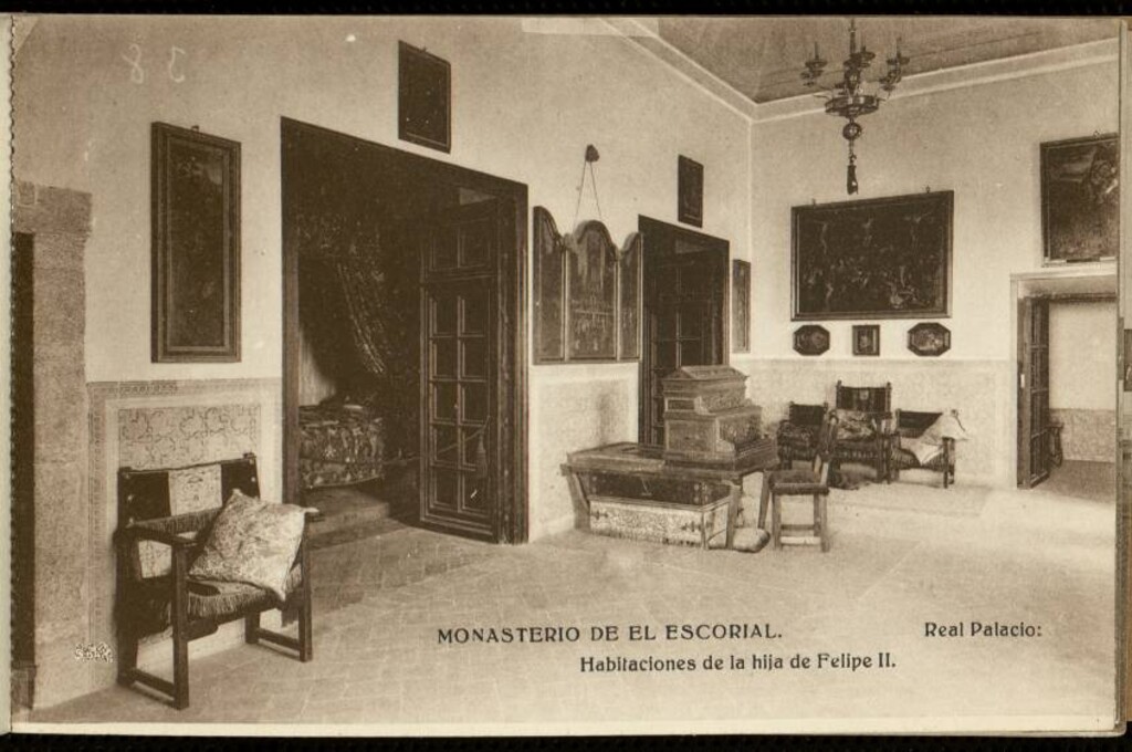 Miniatura de Monasterio de El Escorial. Real Palacio: Habitaciones de la hija de Felipe II