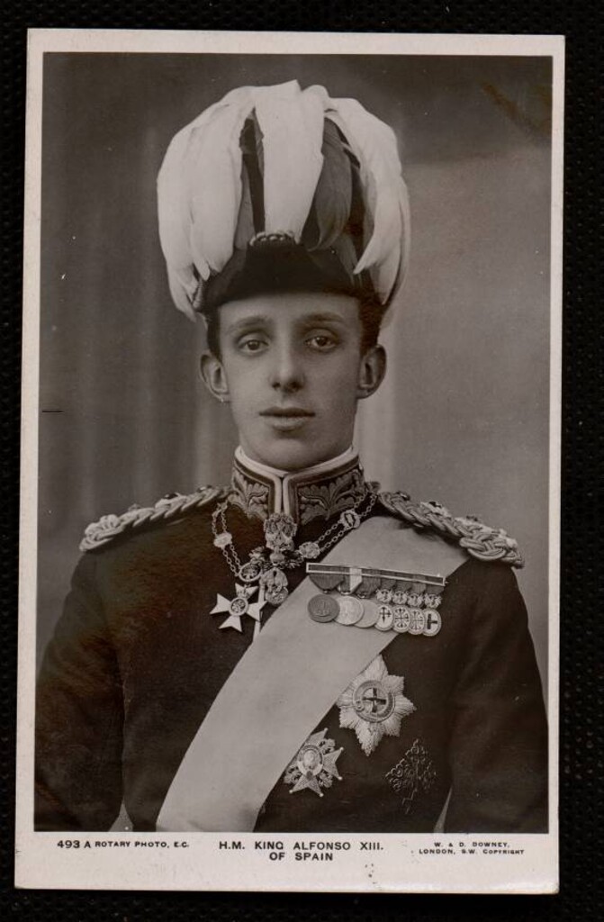 Miniatura de H.M. King Alfonso XIII of Spain