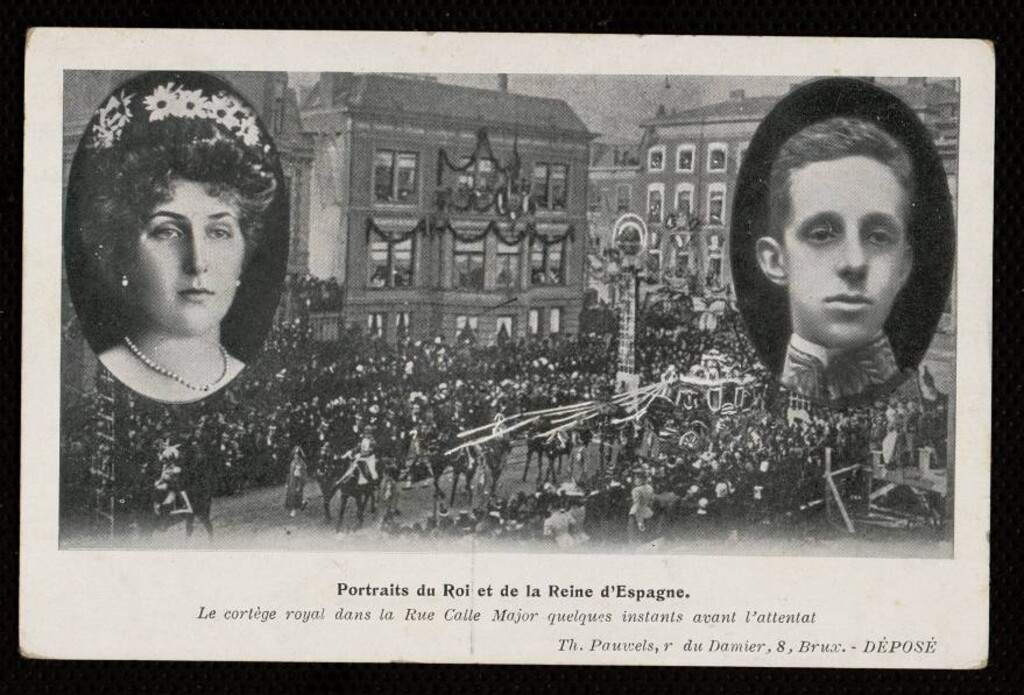 Miniatura de Portraits du Roi et de la Reine d´Espagne