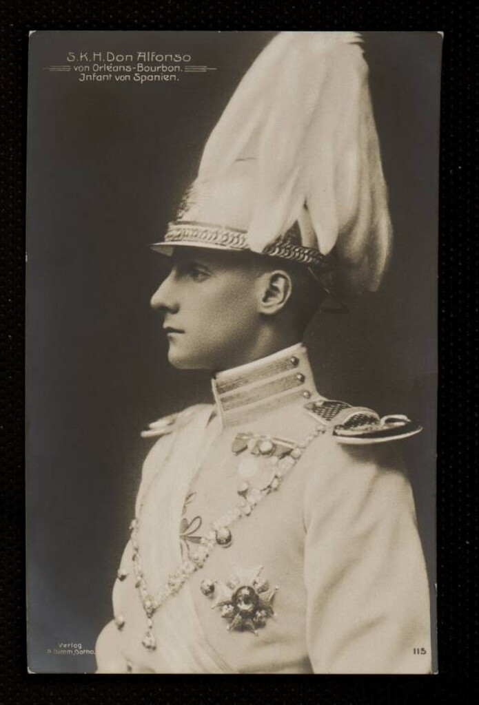 Miniatura de S.K.H. Don Alfonso von Orleans-Bourbon, Infant von Spanien