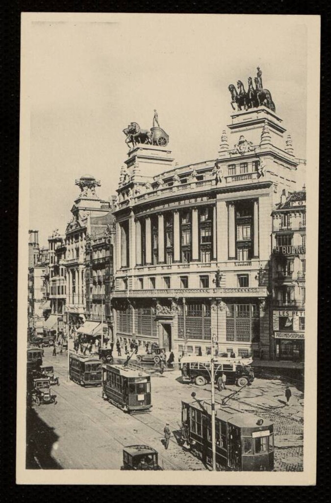 Miniatura de Calle de Alcalá y Banco de Bilbao