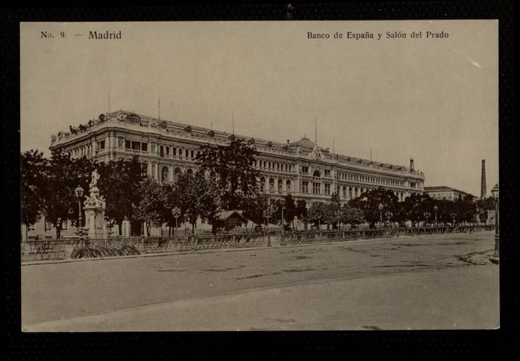 Miniatura de Banco de España y Salón del Prado