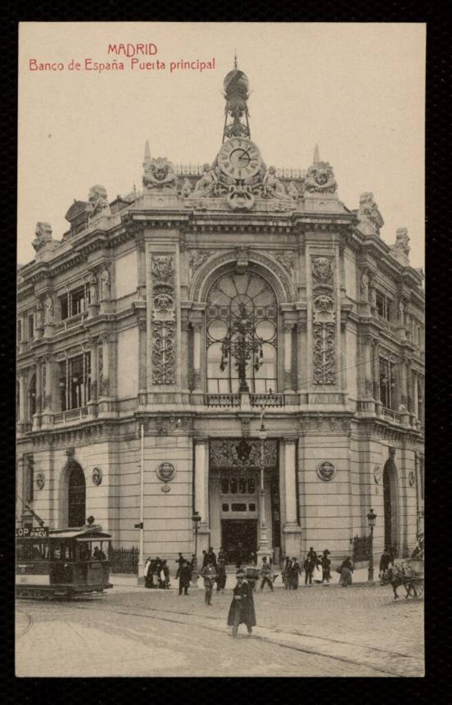 Miniatura de Puerta principal del Banco de España