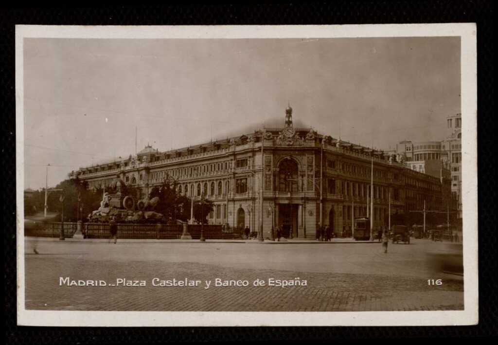 Miniatura de Plaza de Castelar y Banco de España
