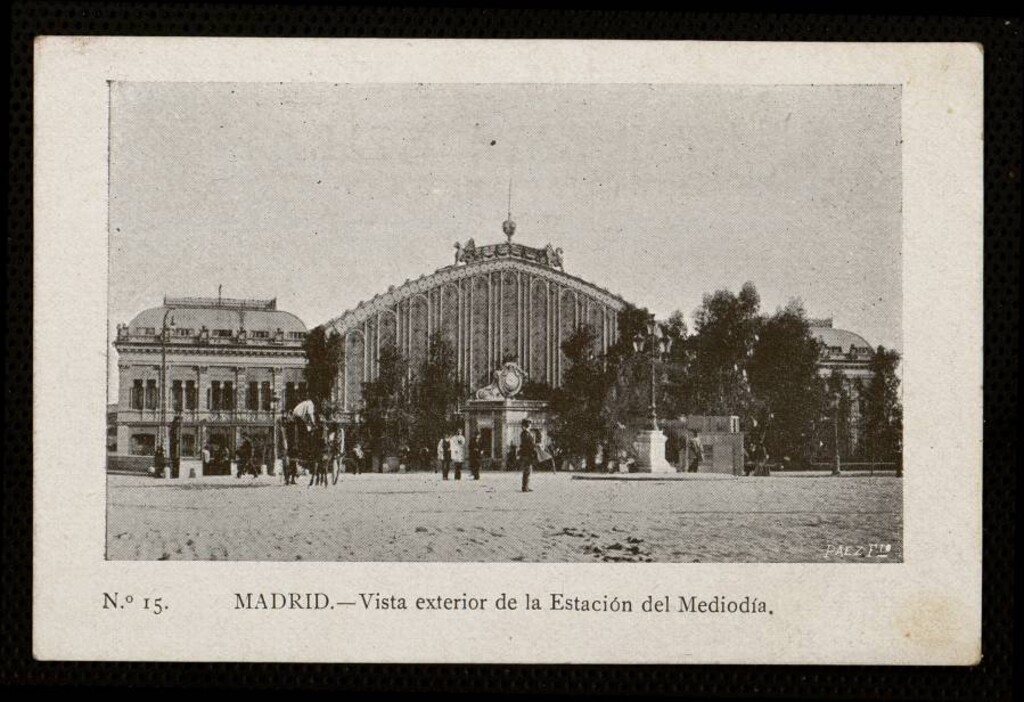 Miniatura de Vista exterior de la Estación de Atocha