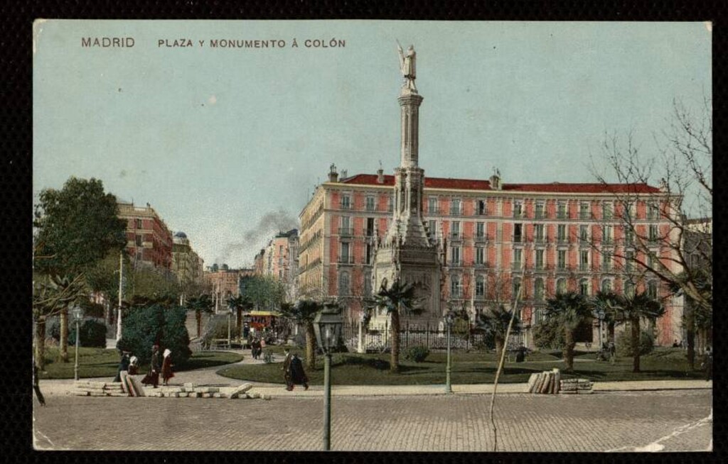 Miniatura de Plaza y Monumento a Colón